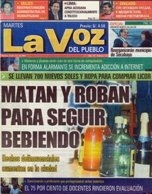 Diario La Voz del Pueblo de Arequipa